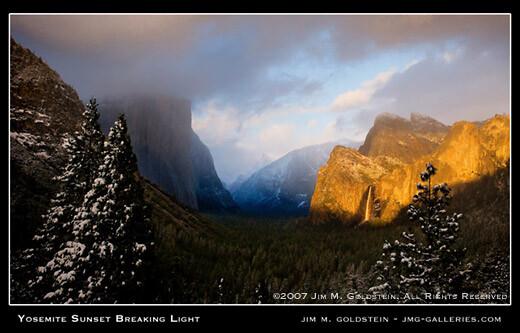 Yosemite Breaking Light Jimgoldstein 520Cc-1