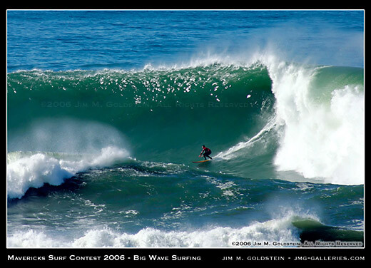 Mavericks Big Wave Surf Competition photo by Jim M. Goldstein