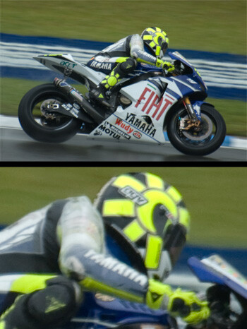 Previewing shots and zooming to check focus