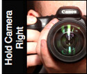 Holding-Camera