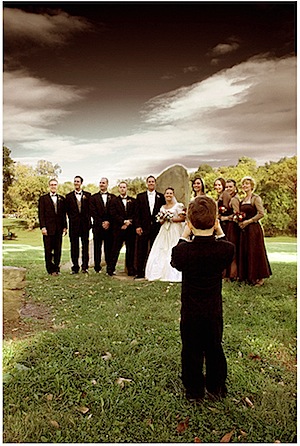 Digital photography of weddings