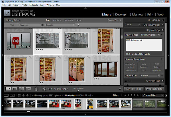 Keywords-Lightroom