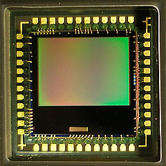Fig 1.7.0 A typical digital camera sensor and mount.