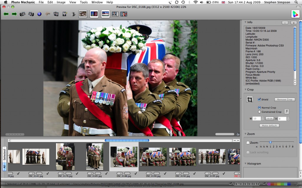 Photo mechanic - Tagging