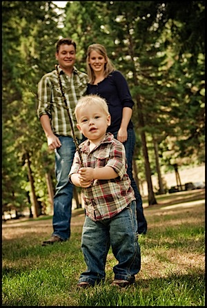 Shooting family portraits is always a varied experience based on the number