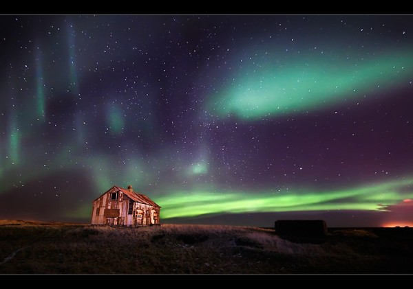 northern-lights-photography-tips-5 Rusty Old Shack - by Orvaratli