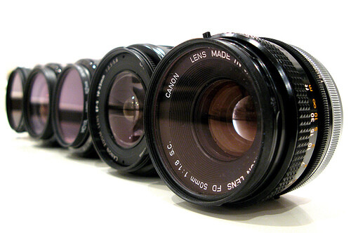 Line-up of Lenses - by canonsnapper