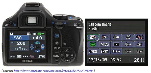 Pentax K x – taking shots at Nikon and Canon K x navigation Pentax K x – taking shots at Nikon and Canon