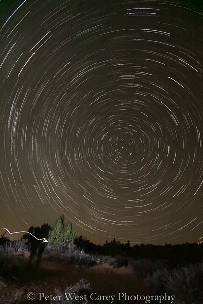 Pole-Star-Light-Trails