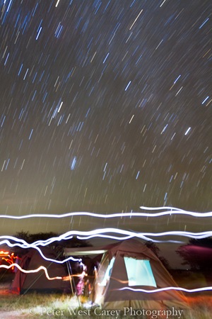 Serengeti Star Trails