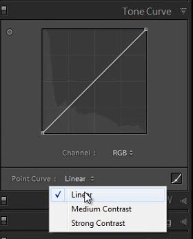 Linear Tone Curve