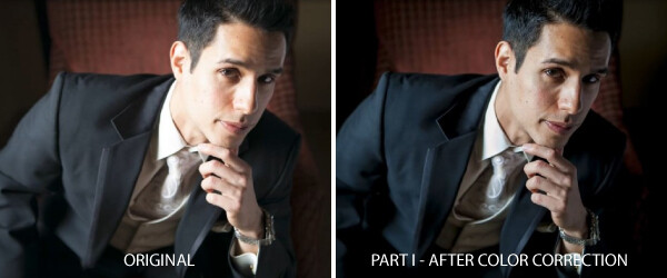 Advanced Portrait Retouch on a Male Subject in Lightroom 4 – Part 1 of 3