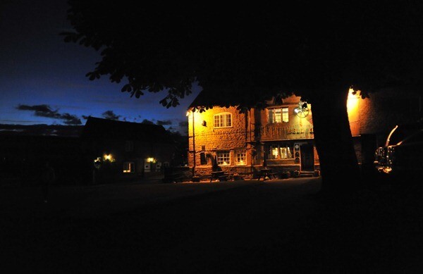 Pub at night