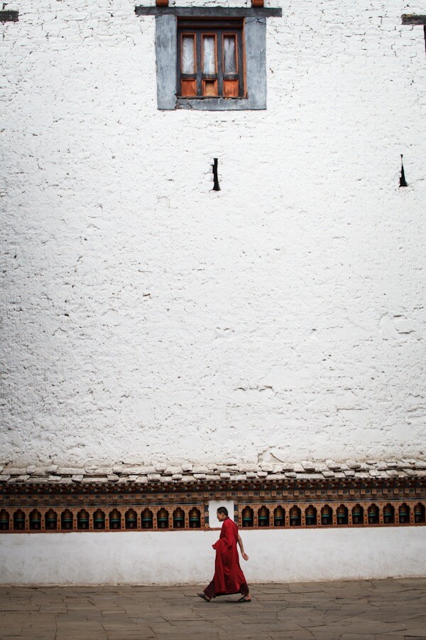 27_Lone Monk in Paro.jpg