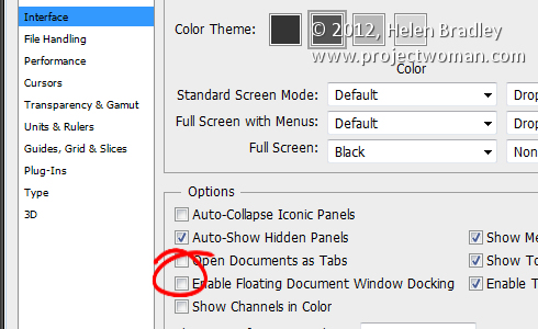 Photoshop setup preferences4