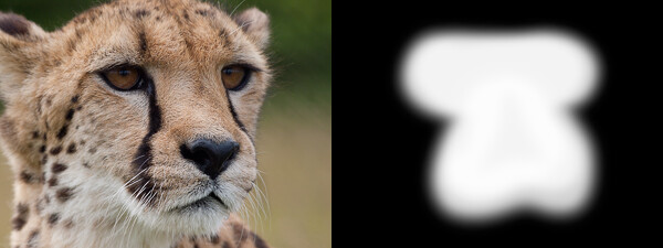 Selective sharpening of an image