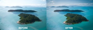 Travel Landscape - Before & After