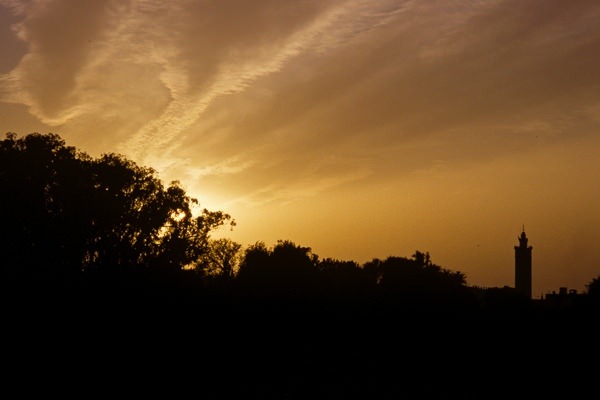 Marrakesh sunset