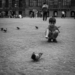 When photographing children, use your best judgement if a parent is not present.
