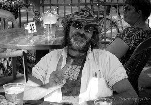 Street portraits are also part of street photography. I walked by this gentlemen and thought he looked cool and told him so. I gave me the ok to make a portrait.
