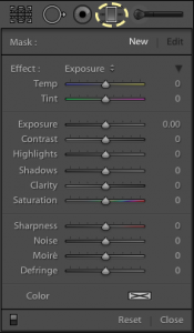 Graduated Filter Controls