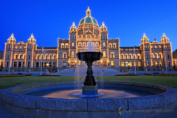 The Legislature in Victoria, British Columbia