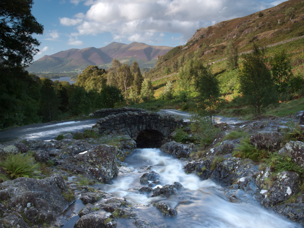 An image from the Lake District, UK, straight out of the camera.  It is a very busy landscape, with a lot going on