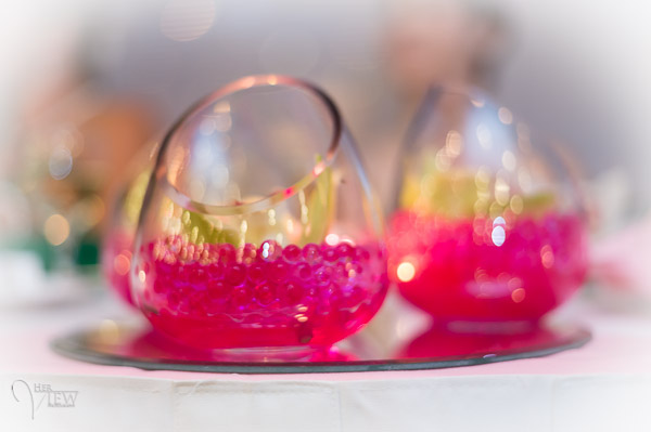 Fun bokeh at a wedding using ambient light. Almost impossible to get this shot without the big aperture.