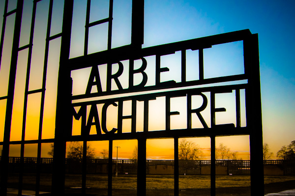 Sachsenhausen Concentration Camp - Oranienburg, Germany. I noticed the potential for a good picture when I arrived there earlier. So I calmly visited the site and, by the time I finished, the light was already perfect.