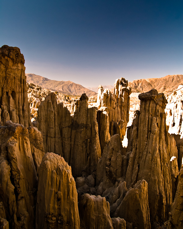 Moon Valley, a beautiful place I missed in my first visit to La Paz, Bolivia.