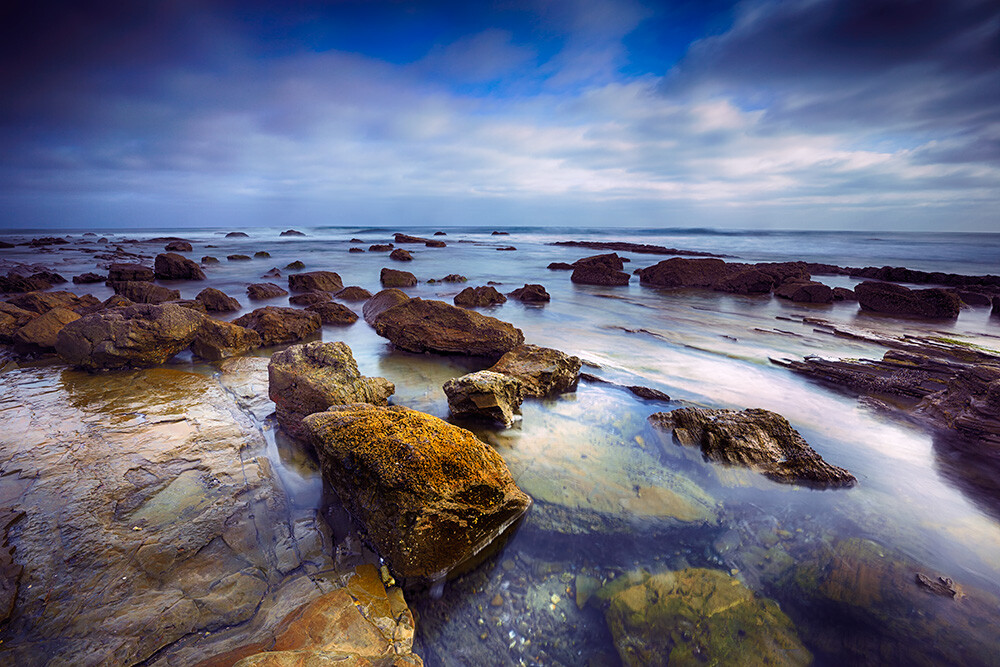 For this image, I used a 4-stop hard-edged ND grad to hold back the sky. I also used a 5-stop ND filter to slow the exposure enough to get the water silky smooth. 6 seconds, f/16, ISO 100. EOS 5D Mark III with EF 16-35mm f/2.8L II.