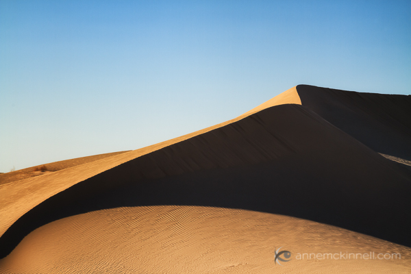 Imperial Sand Dunes, California by Anne McKinnell