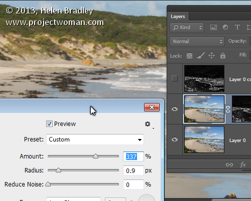 How to Sharpen Image Edges in Photoshop 6