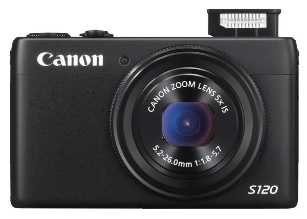 Canon S120 review Blk front 2