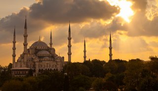 Blue Mosque-Istanbul-Sunset-Kav Dadfar