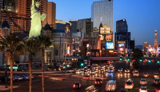 New York New York, Las Vegas by Anne McKinnell