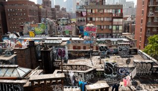 Graffiti from Manhattan Bridge