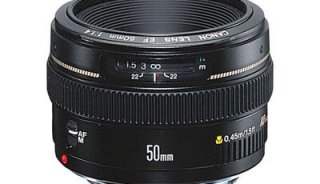 Canon 50mm f1.4 lens