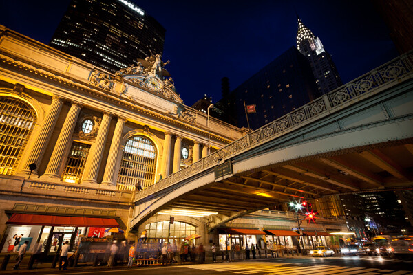 Grand Central and Chrysler Building, NYC.
