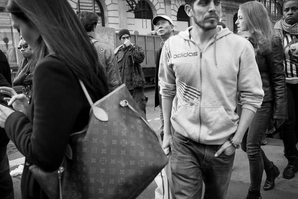 Diverse Crowd, Prince and Broadway, SoHo