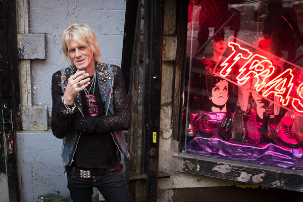 Shop Owner, Trash and Vaudeville, NYC.