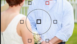 Using Manual AF Point Selection I was able to keep my brother in focus despite the fact that my sister in law was closer and covered by an AF point. Automatic AF point selection would have selected her instead.