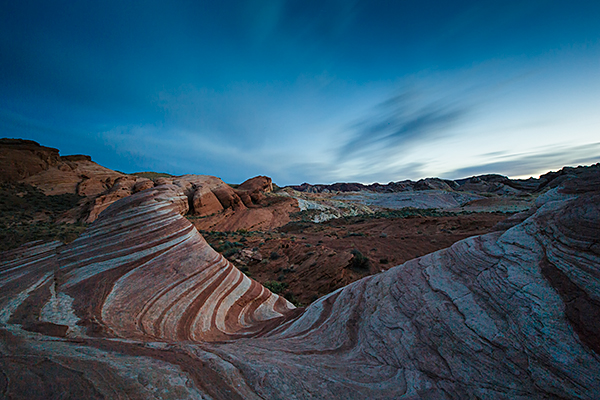 The Fire Wave at Valley of Fire State Park. 4 minutes, f/16, ISO 160. EOS 5D Mark III with EF 16-35 f/2.8L II.