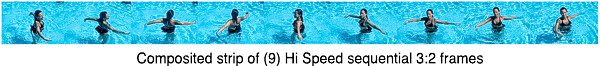 DJulian Jill pool twirling frame sequence TG850