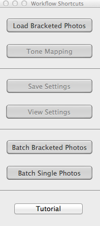 Click on - Load Bracketed Photos