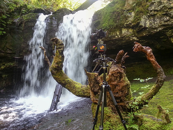 Waterfall timelapse with the TB3