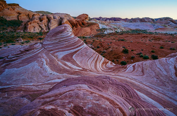 Fire Wave at Valley of Fire State Park, Nevada, by Anne McKinnell
