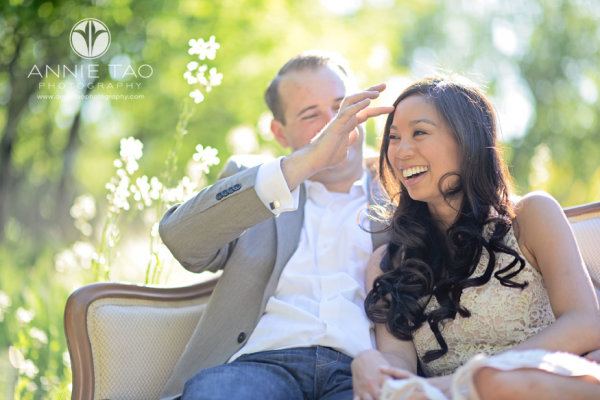 San-Francisco-East-Bay-engagement-photography-man-helps-move-fiancees-hair-out-of-her-face