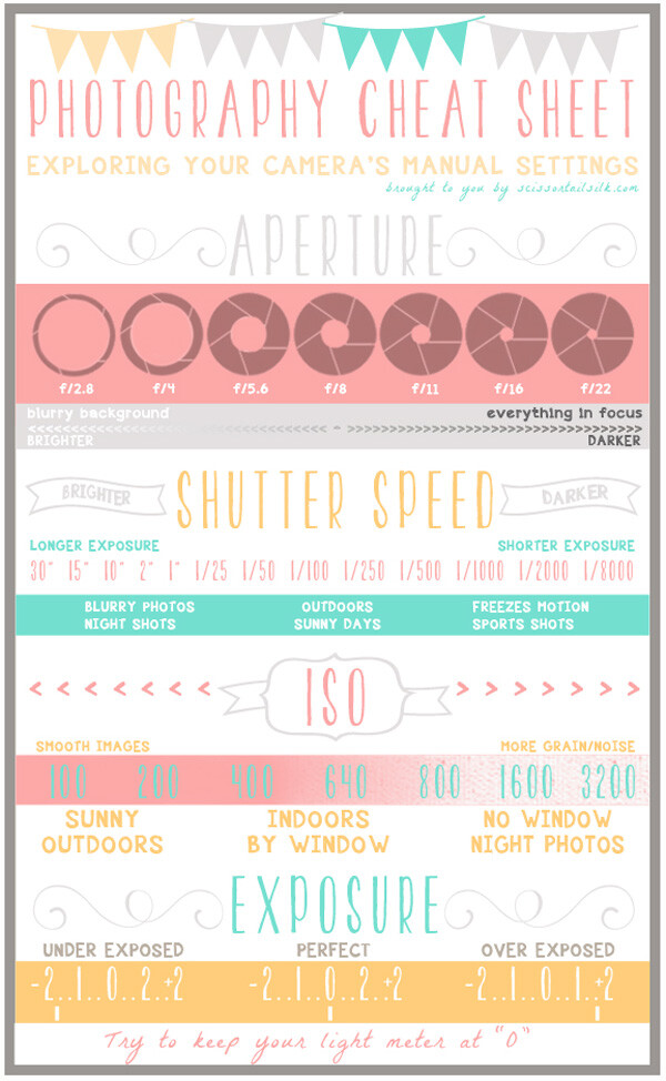 15 Of The Best Cheat Sheets Printables And Infographics For Photographers