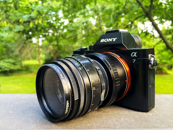 sony a7, helios lens, 